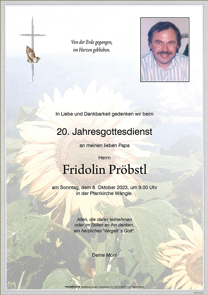 Fridolin Pröbstl